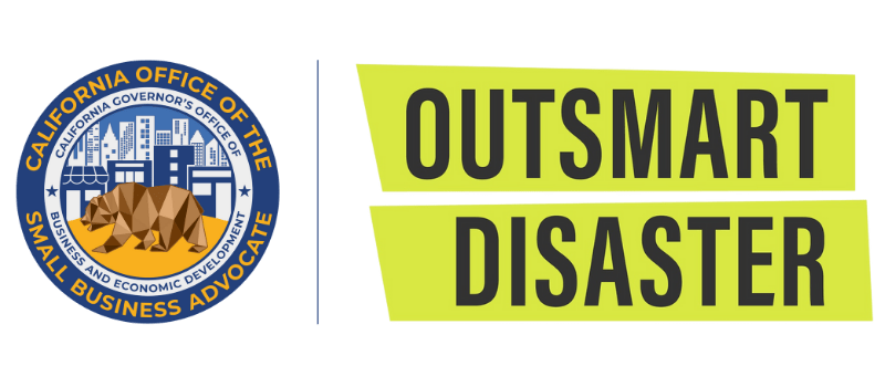 CalOSBA Outsmart Disaster Logo