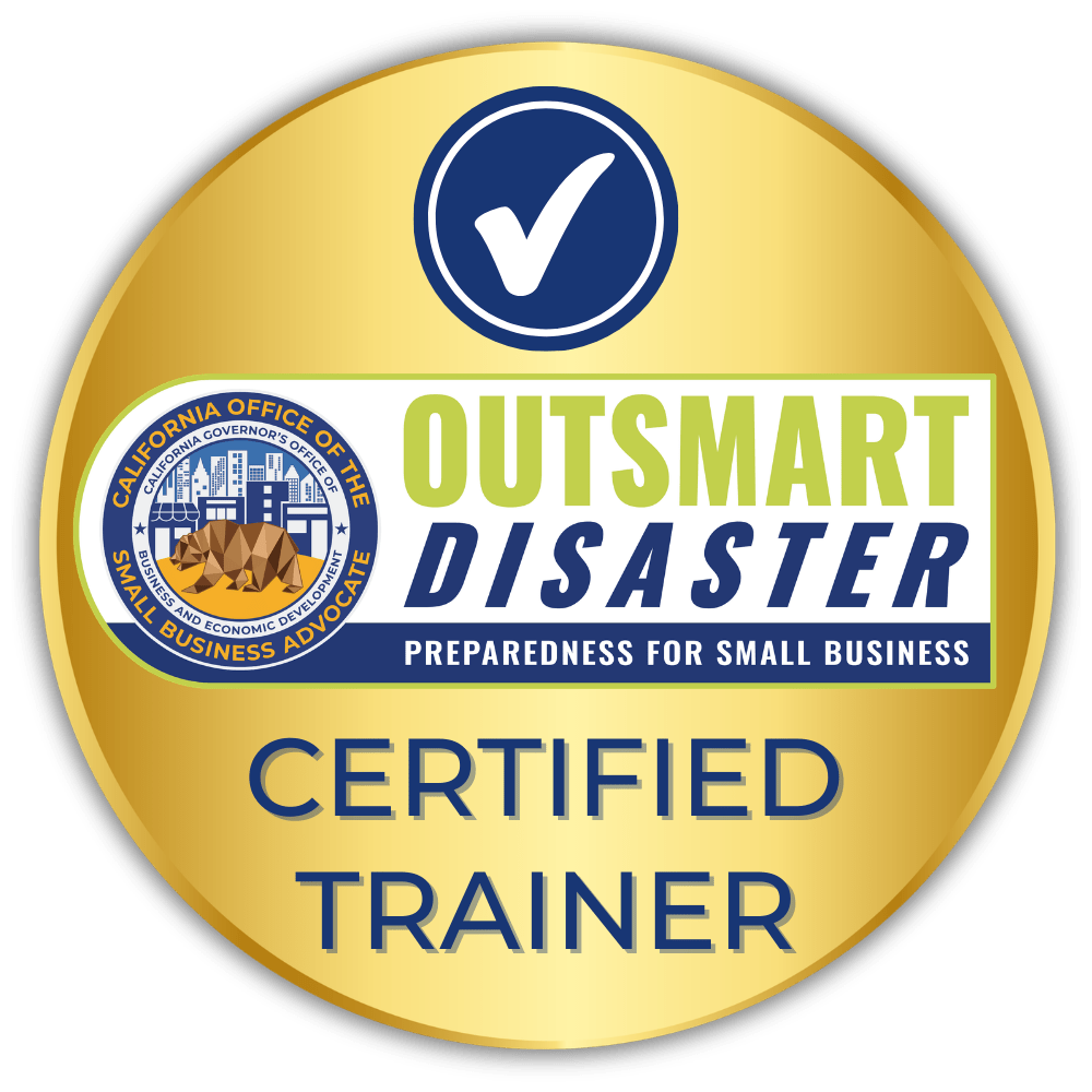 Outsmart Disaster Certified Trainer Badge