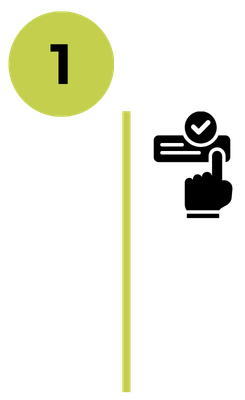 Icon hand filling form